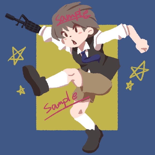 ゆるい絵本のようなアイコン・イラスト描きます！