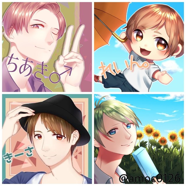 SNS用アイコンイラスト制作いたします！