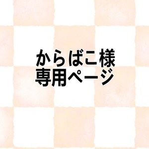 からばこ様専用ページ
