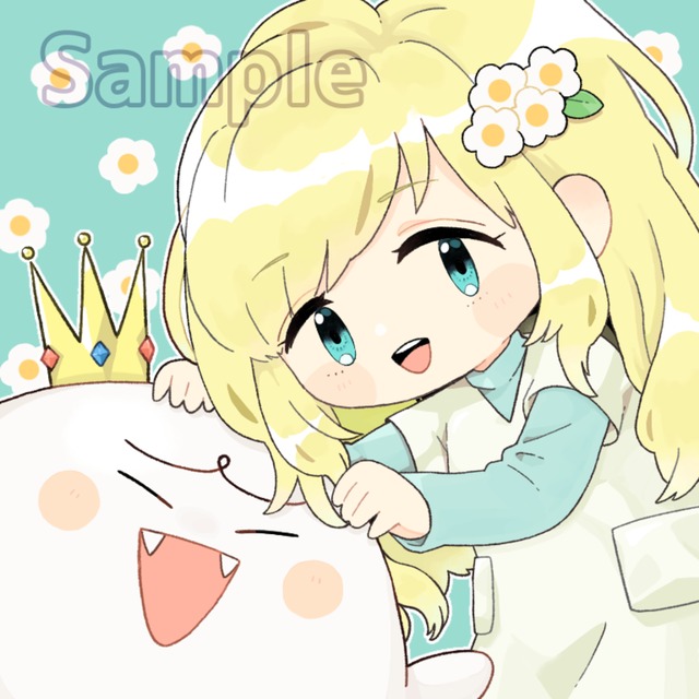 SNSデフォルメアイコンイラスト制作