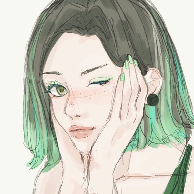 SNS用 アイコン 描きます(*⁰▿⁰*)