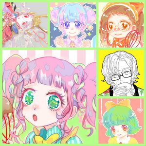 SNSアイコン（オリジナル・版権）等