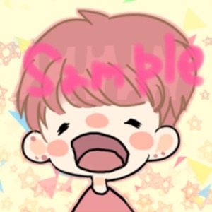 即日お渡し！SNSなどに！おまかせアイコン！