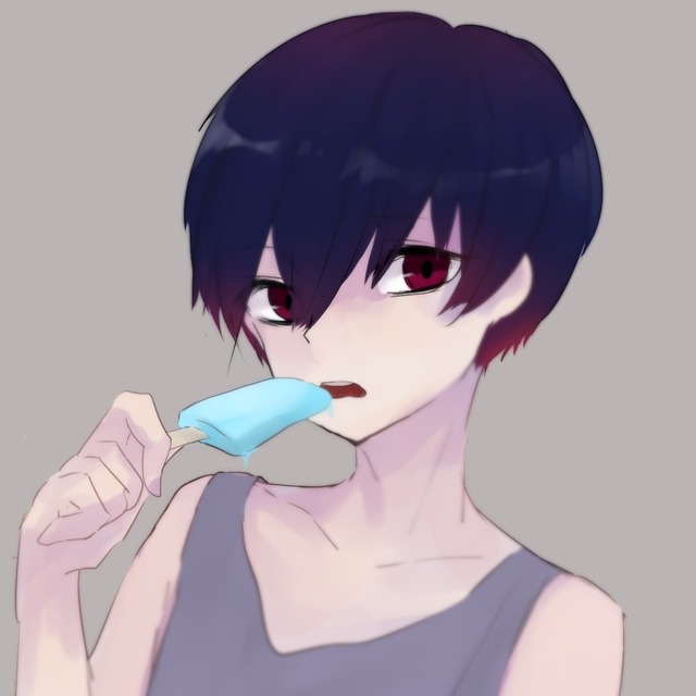 SNS等のアイコン描きます。