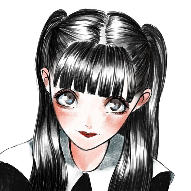 手描き調 バストアップ SNSアイコン描きます！