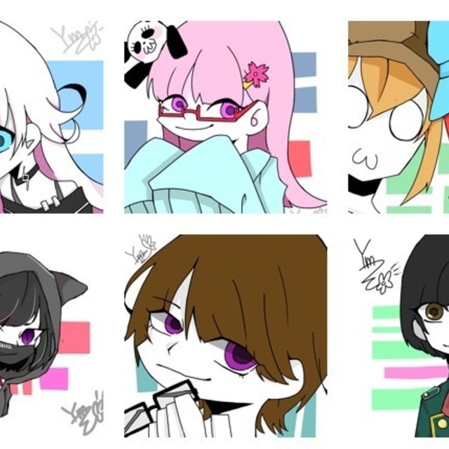 SNSで使えるイラストを描きます！