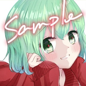 SNS用アイコン、バストアップイラスト