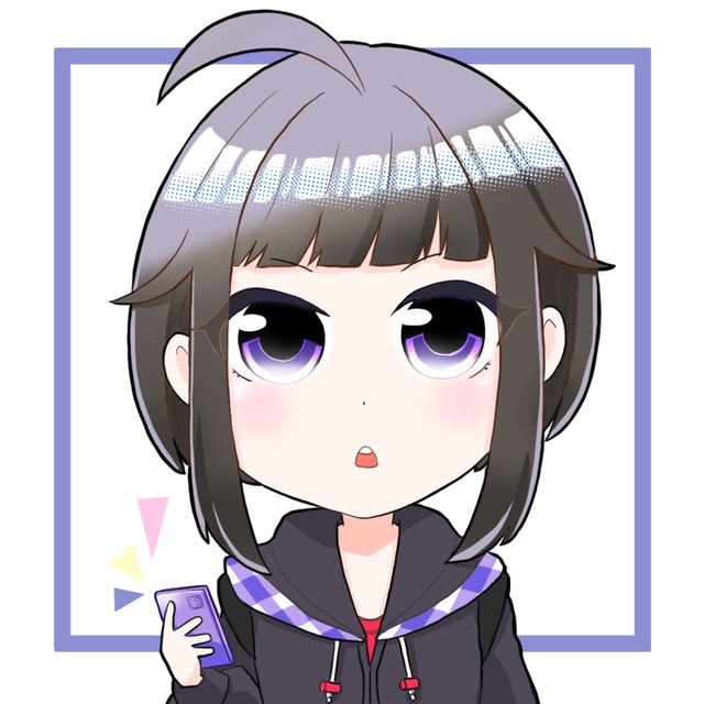 SNSアイコン用のデフォルメキャラクター描きます