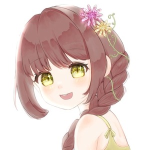 キラキラとした女の子のアイコンを製作します