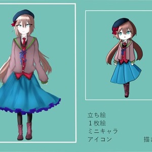 SNSアイコン他イラスト描きます！