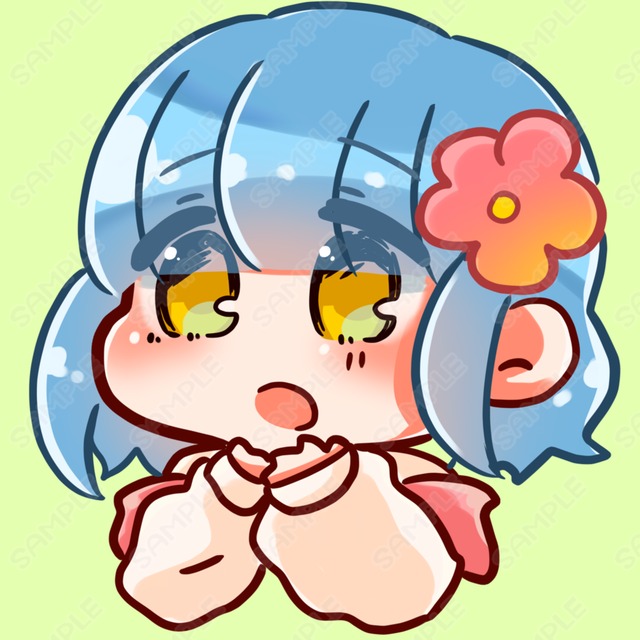 アイコンサイズイラスト 胸上ミニキャラ スキマ スキルのオーダーメイドマーケット Skima