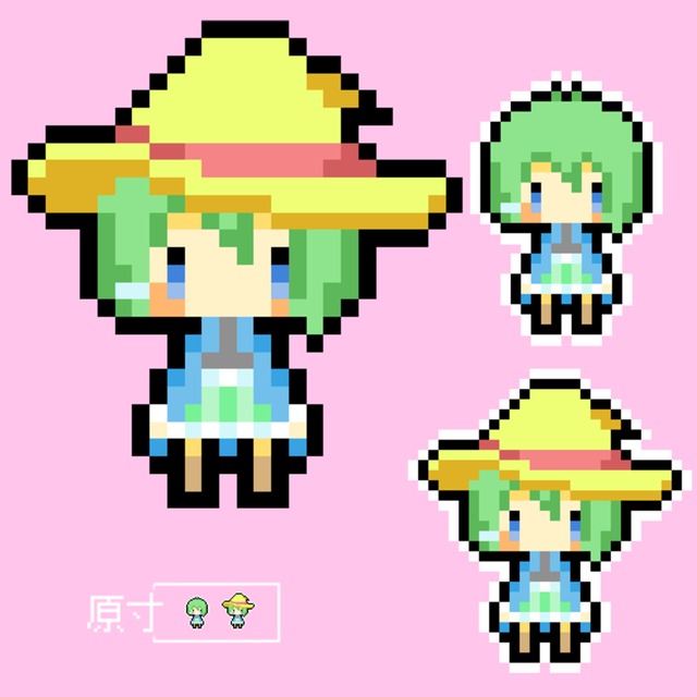 可愛いsdドット絵制作いたします スキマ スキルのオーダーメイドマーケット Skima
