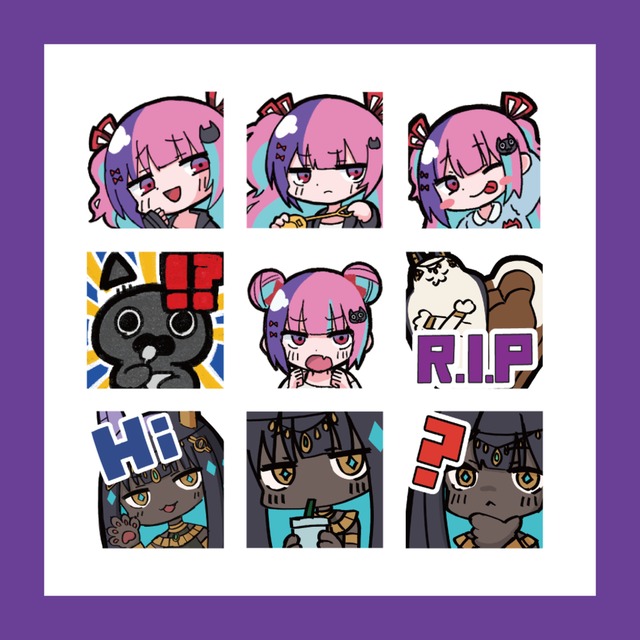 Twitch Youtubeのスタンプ描きます スキマ スキルのオーダーメイドマーケット Skima