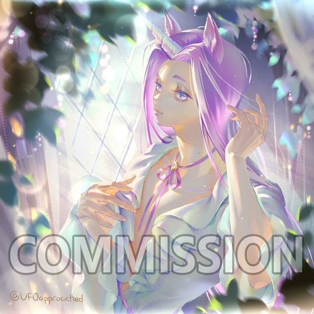 半身キャライラスト