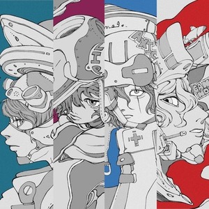 SNSアイコンなど~メカでパンクな世界観