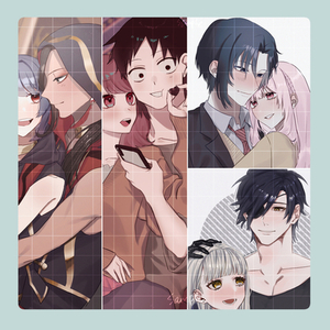 【イラスト全般/漫画】歌ってみた、キャラデザ、立ち絵、イラストお描きします！