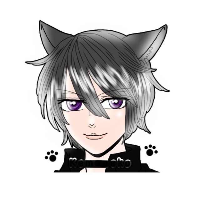 SNSアイコン描きます（サンプル画像）背景無し。