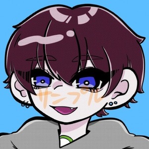 ポップでかわいいストリート系アイコンを描きます