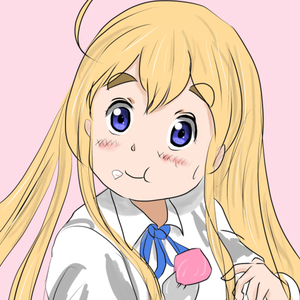 女の子アイコンイラスト