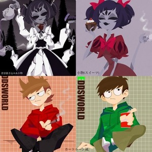 ダーク風なSNSアイコンをお描きします！