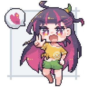 ドット絵デフォルメ全身イラスト
