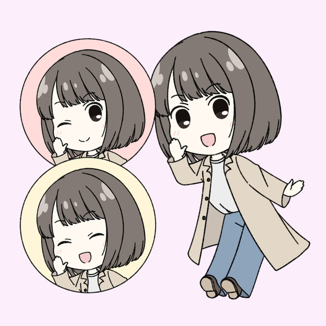 ミニキャラアイコン制作いたします！