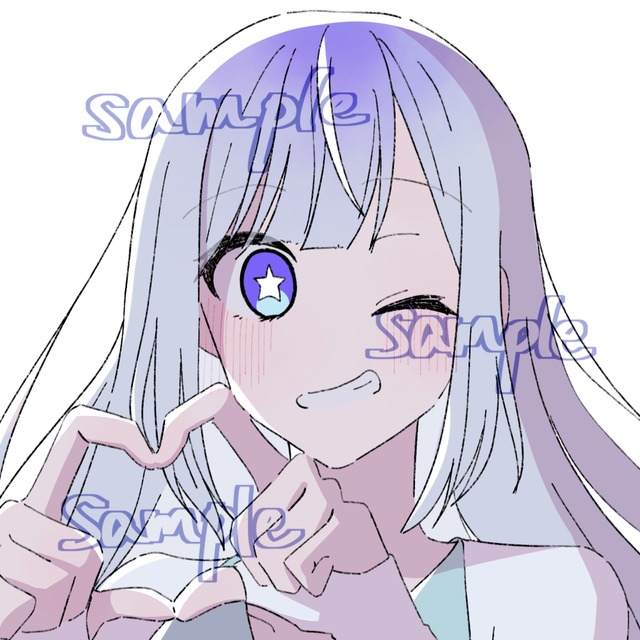 アニメ塗りのシンプルなイラスト スキマ スキルのオーダーメイドマーケット Skima