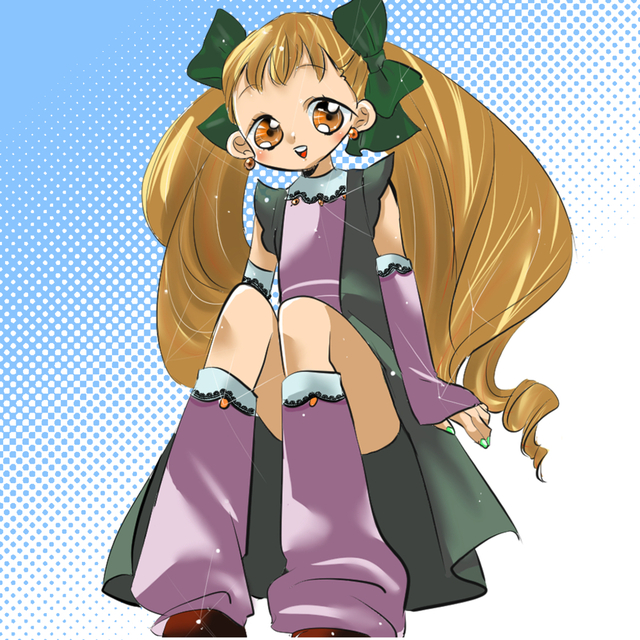 金髪ツインテールの女の子