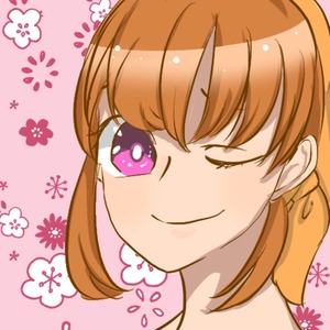 女の子の顔イラスト描きます