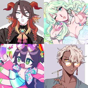 SNSアイコン・イラスト全般描きます‼︎