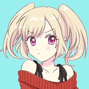 SNSのアイコン用イラストを制作します