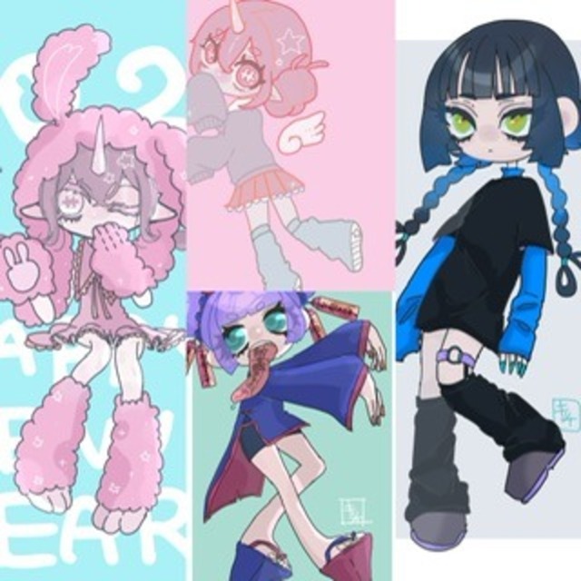 目を惹くアイコン描きます！