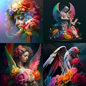 SNS用のかっこいいキャラのアイコン