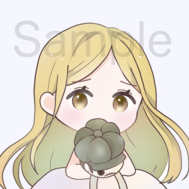 ゆるふわ透明感のある似顔絵・SNSアイコン描きます。