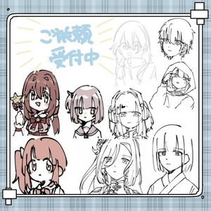 SNSアイコン等をお描きします