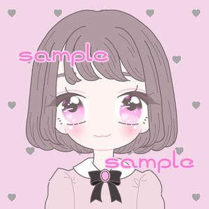 ゆめかわなSNSアイコン描きます♡