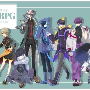 TRPG・動画用立ち絵、デフォルメ絵