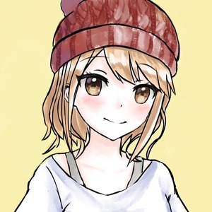 水彩調のアイコンを描きます！