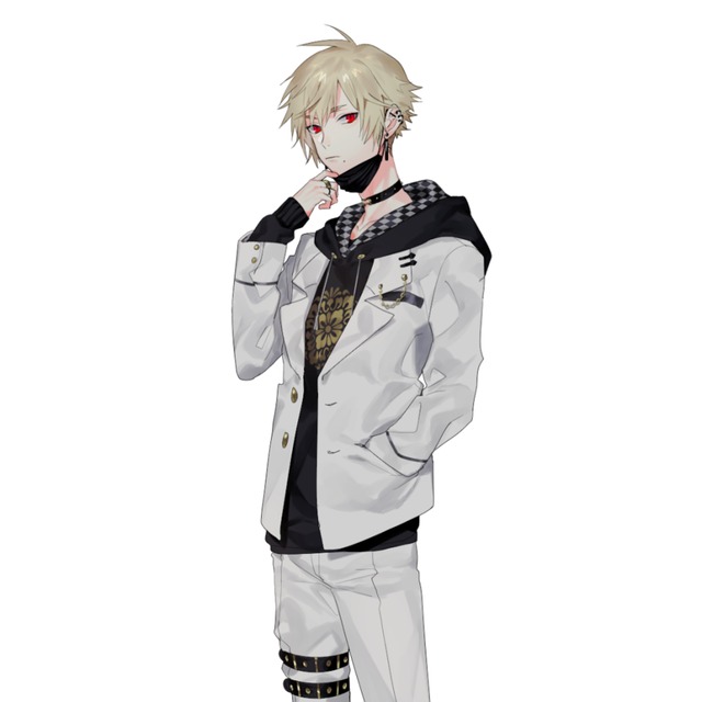 Live2D用の立ち絵イラスト制作