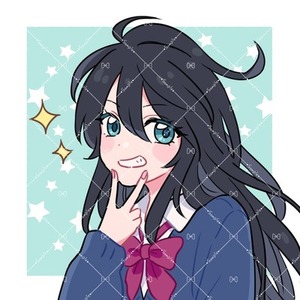 【最短1日～】アイコン等のイラスト描きます