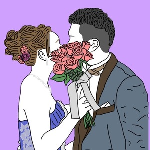 似顔絵　イラスト　オーダーメイド  SNSのアイコンなどに