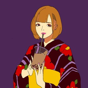 アイコン用女子イラスト