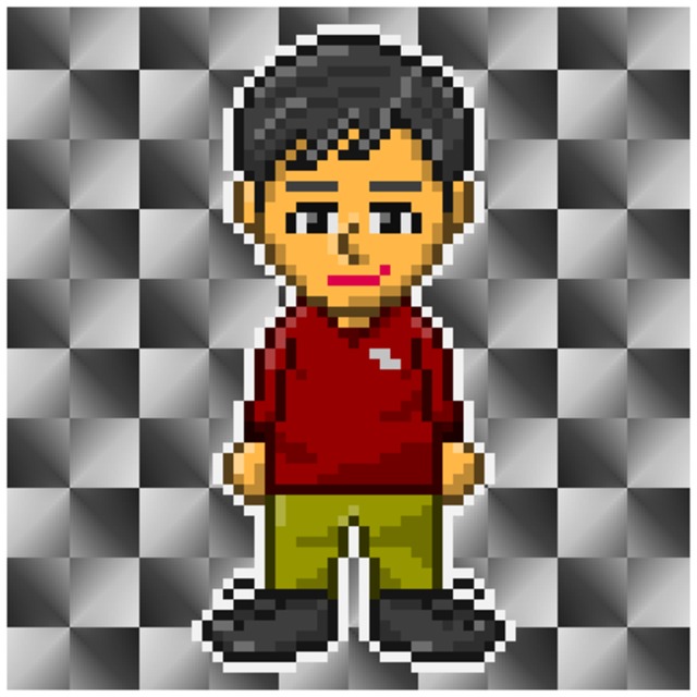 SNS用ドット絵アイコン３種セット