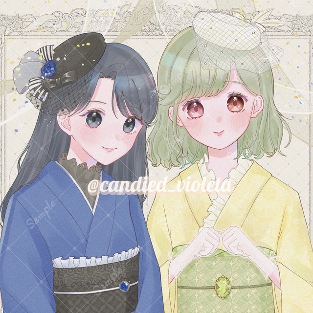 イラストオーダー　アイコンやコテ同などにʚ&hearts;ɞ