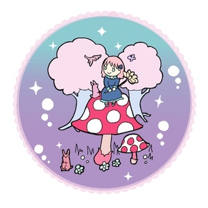 ゆめかわいい&times;ポップなイラスト SNSアイコンや挿し絵など！