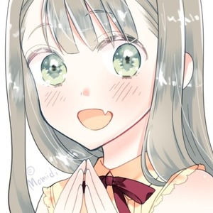 可愛い女の子のアイコン描きます！