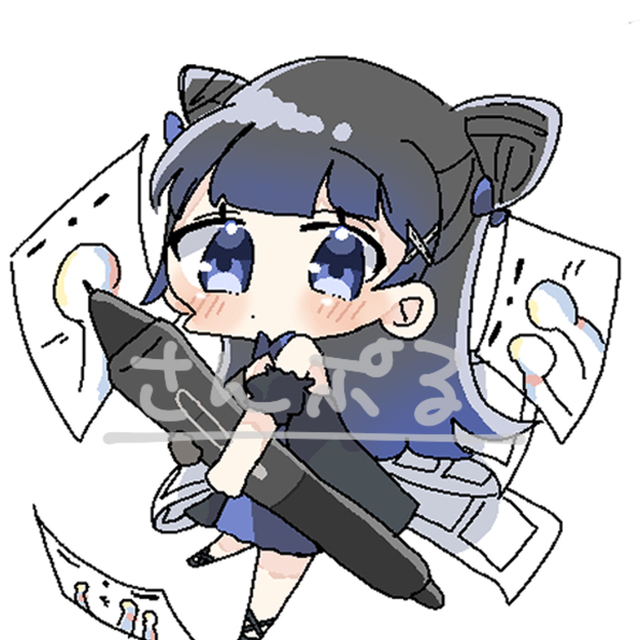 デフォルメイラスト制作します