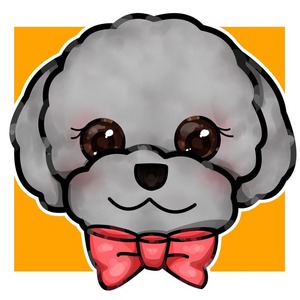 ワンちゃんのイラスト描かせてください！