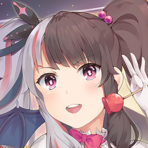 可愛い女の子のイラストを描きます