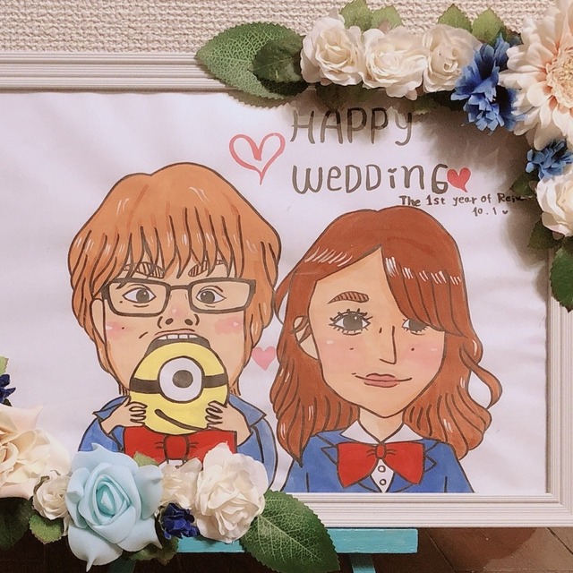 似顔絵かきます♪